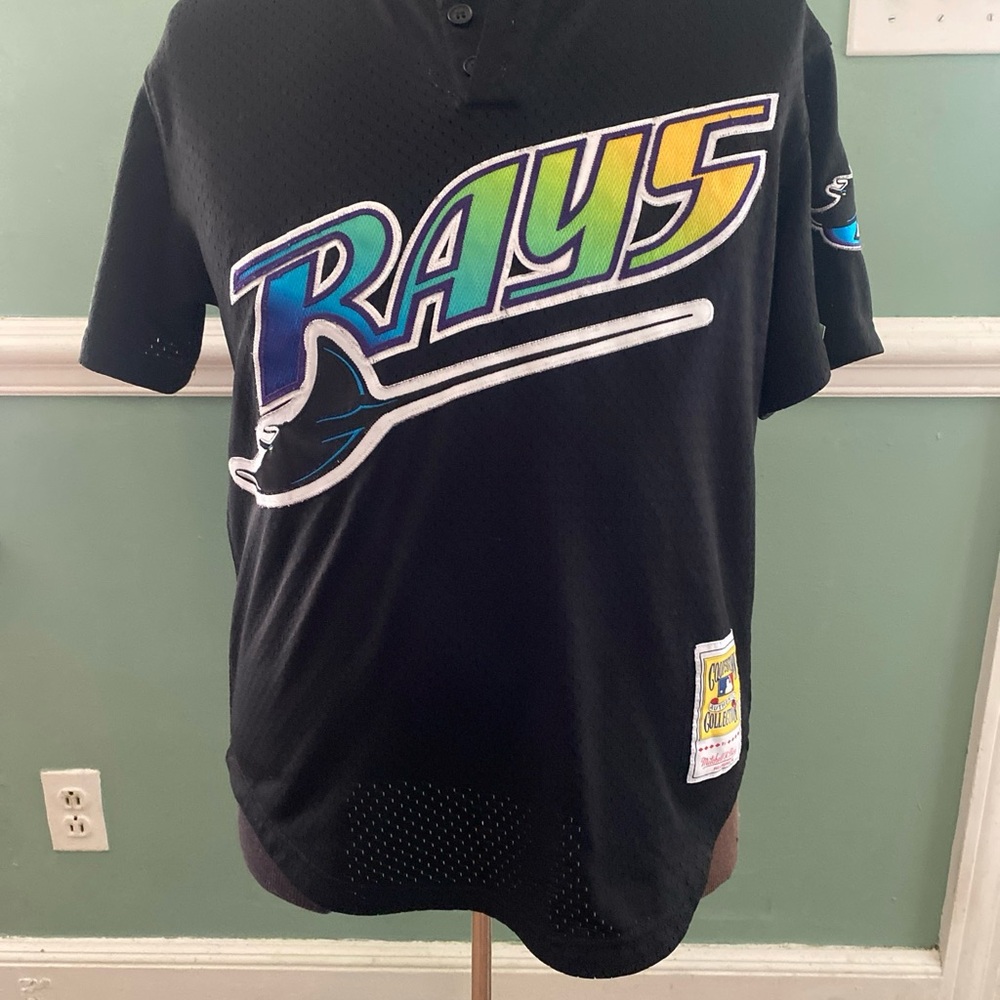 Mitchells & Ness Cooperstown Collection Rays Boogs 12 Tampa Bay